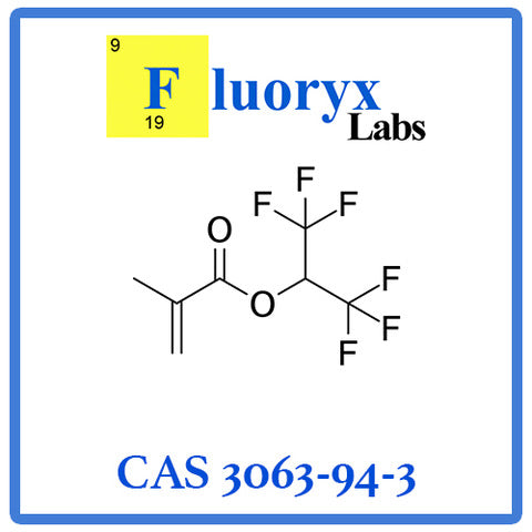 Hexafluoroisopropyl methacrylate | Catalog No: FC07-HFIPMAC | CAS No: 3063-94-3