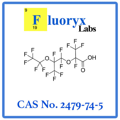 Perfluoro-2,5-dimethyl-3,6-dioxaoctanoic acid | Catalog No: FC19-PDDOA | CAS No: 2479-74-5