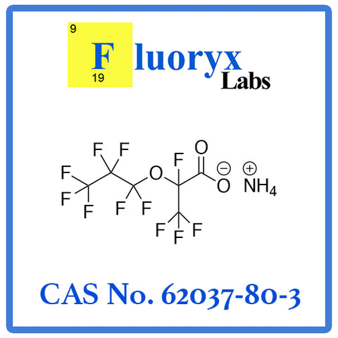 HFPO-DA, Ammonium Salt | Catalog NO: FC23-HFPODA | CAS NO: 62037-80-3