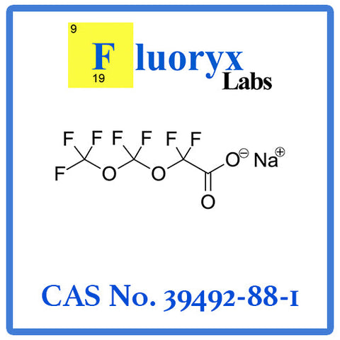 Sodium Heptafluoro-2,4-Dioxaohexan-6-oate | Catalog No: FC23-PFO2HXA | CAS No: 39492-88-1