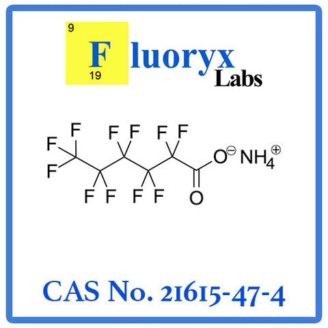 Ammonium perfluorohexanoate | Catalog No: FC25-PFHxAm | CAS No: 21615-47-4