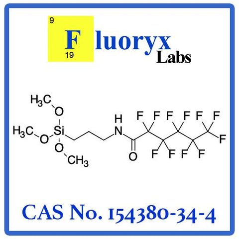 N-(3-Trimethoxysilylpropyl) perfluorohexanamide | Catalog No: FC09-05AM | CAS No: 154380-34-4