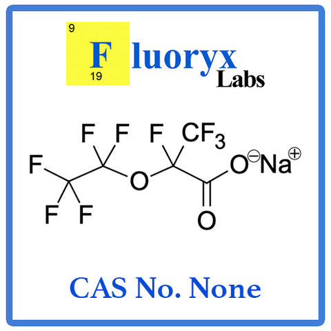 SODIUM 2,3,3,3-Tetrafluoro-2-(1,1,2,2,2-Pentafluoroethoxy)propanoate | Catalog No: FC23-PEPANa | CAS No: None