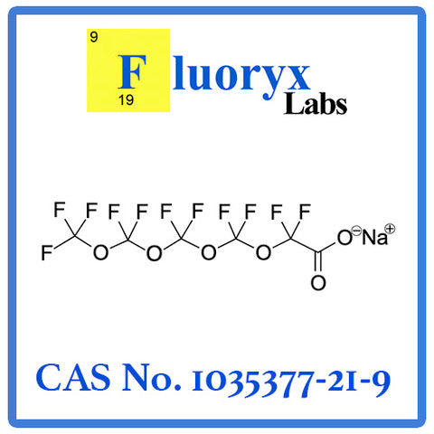 Sodium Undecafluoro-2,4,6,8-Tetraoxadecan-10-oate | Catalog No: FC23-PFO4DANa | CAS No: 1035377-21-9