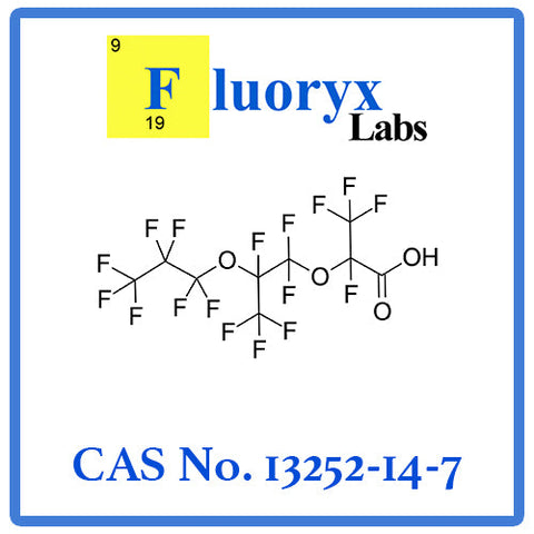 Perfluoro-2,5-dimethyl-3,6-dioxanonanoic acid | Catalog No: FC19-PDDNA | CAS No: 13252-14-7