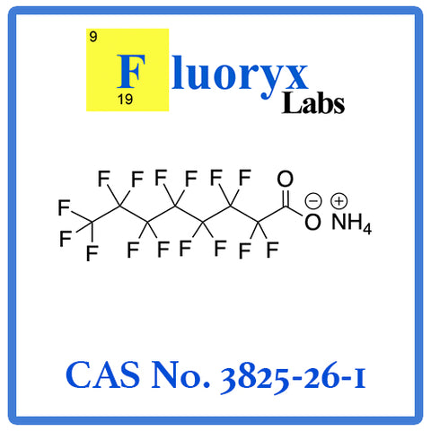 Ammonium Perfluorodecafluorooctanoate, mixture of isomers | Catalog No: FC19-PFOA | CAS No: 3825-26-1