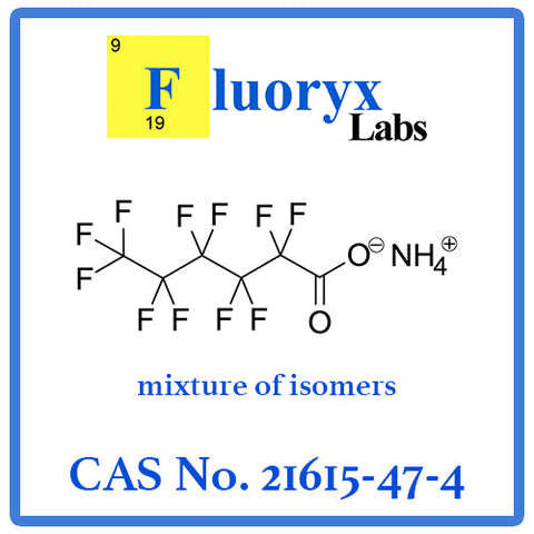Ammonium perfluorohexanoate | Catalog No: FC25-PFHxAm | CAS No: 21615-47-4