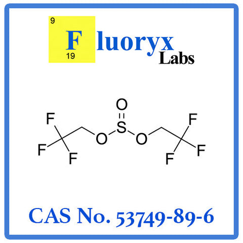 Bis(2,2,2‐trifluoroethyl) Sulfite | Catalog No: FC18-02 | CAS No: 53749-89-6