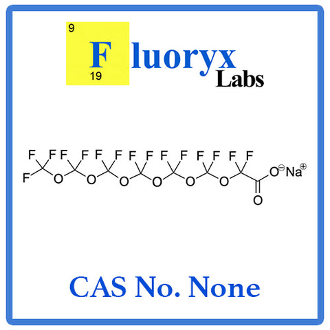 Sodium Pentadecafluoro-2,4,6,8,12-Hexaoxatetradecan-14-Oate | Catalog No: FC23-PFO6TEANA | CAS No: None